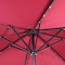 Flash Furniture Montego 9 FT Round Umbrella with 32 Solar LED Lights and Crank and Tilt Functionality in Red GM-WL-U22002B-RED-GG - alternate 2